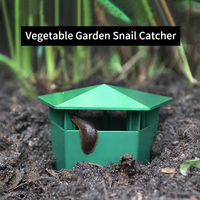 Pentagonal Snail Traps for Vegetable Gardens & Succulents Plastic Slug Traps Physical Insect Control for Home Garden