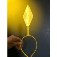 Colorful Glowing Hair Band Light Bulb Glowing Night glow Perfect for Parties Raves Night Events LED Light Up Head Gear
