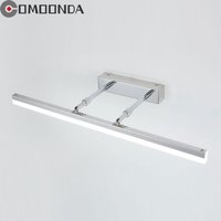 Indoor Bathroom Mirror Wall Lamp Metal Material Electroplate Body Retractable Sconce Light LED Dressing Table Mirror Wall Lustre