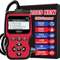 Obd2 Scanner - Advanced Car Diagnostic Tool with Engine Fault Code Reader, Voltage Tester, and Real-Time Data Stream Features