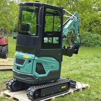 kubota engine 2 ton excavator Mini Digger excavator Bagger Excavators EURO5 mini excavadora Excavator 1.8 Ton With customized