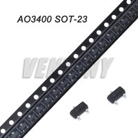 50pcs/lot AO3400 AO3401 AO3402 SMD transistor SOT-23 Surface Mount