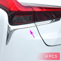 For 2019-2025 Lexus UX200 UX250h UX300e Chrome Rear Tail Light Taillight Stylish Trims Moulding