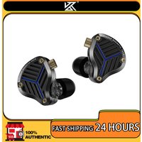 Słuchawki douszne KZ PRX z płaskim przetwornikiem, przewodowe, słuchawki muzyczne HiFi, monitor basowy, sportowe słuchawki