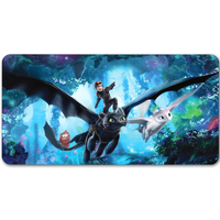 How to T-Train your D-Dragon Mouse Pad Non-slip Rubber Computer Mat Gamer Balance Decoracion Deskmat Laptop Office Large