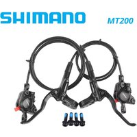 SHIMANO MT200 MT201 M315 MTB Mountain Bike Hydraulic Disc Brake Set Contains MT200 Brakes Lever Rotor RT56 RT54 RT26 RT30 HS1 G3