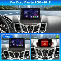 Android 15 4+64G Auto-Audiosystem Video-Multimedia für Ford Fiesta 2009-2017 mit Carplay Android Auto mit Carplay/Android Auto SWC FM GPS