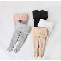 Lawadka Winter-Kinderstrumpfhose für Mädchen, dick, lässig, Baumwolle, für Kleinkinder, Babys, Mädchen, Strumpfhosen, Schnee, warm halten, Kinder, eng, 0–8 Jahre