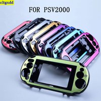 cltgxdd 1piece 9-color FOR PSV2000 controller aluminum metal hard shell skin protective shell suitable for PS Vita 2000 shell