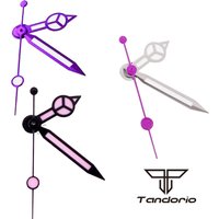 Luminous Purple Watch Hands Needles Fit NH35 NH36 7s26 7s36 7s25 7s35 6r15 4r15 4r35 4r36 6309 7002 Movement Parts Replacements