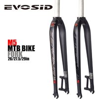 EVOSID Mountain Hard Fork 26in Ultra-Light M5/M6 Alloy Multi-Wheel Convertible for 27.5/29in MTB & Gravel Commuter