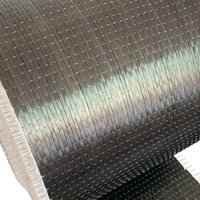 12k 200g UD Carbon Fiber Fabric Unidirectional cloth For house Building Bridge construction repair