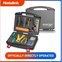 Natalink RJ45 CAT6 Crimping Tool Kit with All-in-One Crimper Cable Tester Punch Down Tool Stripper Cutter Connectors and Boots
