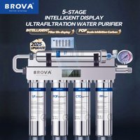 Upgrad Inteligentny 5-stopniowy system ultrafiltracji wody do użytku domowego z filtrem wody kuchennej z węglem hamującym osad