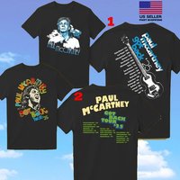 Paul McCartney Returns 2025 T-shirt with Fun Printed Patterns Short-sleeved Men's Casual and Comfortable T-shirt
