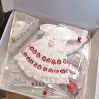 (customization 30day)BJD doll clothes suitable for 1/4 azone size white set clothes set doll accessories (3 points)