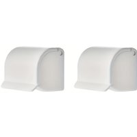 2Single-piece razor rack storage box, no-drill, dustproof, water-draining storage