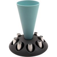 with 8 Slots Nozzles Holder Pipping Bag And Tips Holder Plastic Baking Accessories Cake Decorating Pastry Tool Cake Decorating