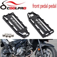 CNC Front Foot Pedal Pad Foot Peg Cover For Suzuki V-Strom 650 1000 DL650 DL1000