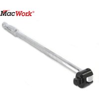 MacWork Socket Torque Wrench 1/2 Inch Drive Heavy Duty Breaker Bar Ratcheting Adapter Use for Stubborn Nuts Bolts 600MM Length