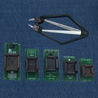 Complete PLCC adapter kit PLCC 20 / 28 / 32 / 44 to DIP 20/24/ 28/32/40 + IC extractor for XGecu T48 TL866CS TL866A programmer