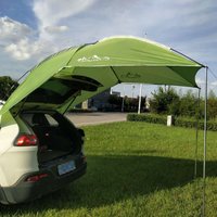 Labuta Multi-person Portable Car Tail Tent Outdoor Camping Side Tent Rainproof Sunshade Shelter for Camping Adventures