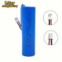 JST-Connector 7.4WH 18650 3.7V 2000mAh Rechargeable Battery For Sweeper Flashlights, Fans And Solar Lamps DC battery pack