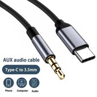 Type C 3.5mm Jack Audio Adapter Aux Cable For iPhone Xiaomi Huawei Car Speaker Headphone Earphones Converter Mobile Accessories