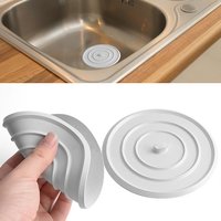 11Cm Silicone Bathtub Stopper Leakage-Proof Tub Flat Plug Stopper Sink Hair Stopper Drain Cover Easy Clean Bathroom Accessories