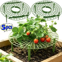 Strawberry Anti Rot Stand Interlocking Plant Support Tray Mesh Fruit Protection Rack for Climbing Vegetable Pot Balcony Supplies