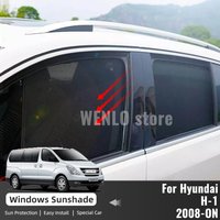 For Hyundai H-1 H1 2008-2020 2021 2022 2023 Car Sunshade Shield Front Windshield Curtain Rear Side Baby Window Sun Shade Visor