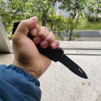 Fake Retractable Knife Prop Trick Gadget Toy Disappearing Dagger Plastic Blade for Halloween Party Accessories