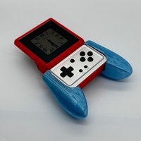 3D Printed Grip for Anbernic RG Rotate Game Console Handfeel Enhanced Grip Game Handheld Accessories