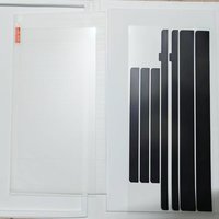 Original ELEGOO Tempered Screen Protector Film + Mara Adhesive For Saturn 3 4 Ultra Series UV 3D Printer Parts