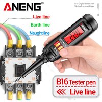 ANENG B16 Voltage Tester Pen 12V-300V Non-Contact Induction Detector NCV Voltage Sensing Test Meter Breakpoint Finder Tool