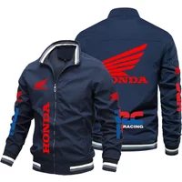 AliExpress Honda Motorcycle Jacket Men's Honda Red Wing and HRC Logo Bicycle Jacket Men's Sports Decoration Body Racing Team Men's Jacket