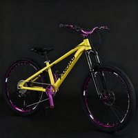 AliExpress bottekler Dirt Jump 26 Inch Lightweight Aluminum Alloy Mountain Bike 120 Hub Air Fork Control Bicycle Durable Portable BMX
