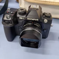Metal Bayonet Square Lens Hood Comes with Metal Cap for Olympus M.Zuiko Digital 17mm F/1.8
