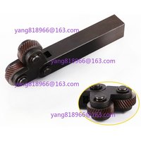 1PC Knurling Metal Lathe Turning Wheel Forming Fine Course 0.4-2.0mm CNC Tool