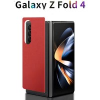 Leather Anti-Scratch Phone Back Sticker For SAMSUNG Z Fold 7 6 5 4 Back Protector Matte Film For Samsung Z Fold4 Skin Cover