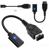 USB Type-C Charging Cable for Nintendo GBA SP Game Boy Advance & DS Console Power Supply Wire Cord Adapter With LED Light