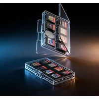 For switch2 game card storage box 16-pack NS2 game card magnetic portable large-capacity double-layer storage box
