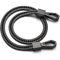 Long Metal Key Chains Wallet Belt Trousers Hipster Pant Jean Keychain Clip Anti-lost Rock Punk Keyring Jewelry For Men Car K407