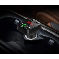 Car Handsfree Wireless Bluetooth Kit FM Transmitter LCD Car MP3 Player USB Charger FM Modulator Car Accessories