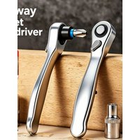 AliExpress NIUXIANG Mini Ratchet Wrench 1/4 Drive 72 Teeth Chrome Vanadium Steel Socket Bit Holder for Auto Motorcycle Bicycle Repair Hand Tools