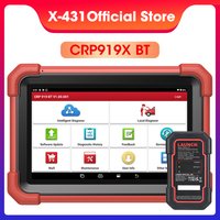 X-431 LAUNCH CRP919X BT OBD2 Scanner Automotive Car Diagnostic Tool with CANFD DOIP Protocol 2 Years Free Update vs CRP919E BT