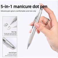 New Nail Dot Rod Pen Rhinestone Applicator Pencil Diamond Picker Nail Sculpting Pen Drawing Home Salon DB07