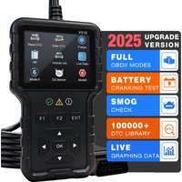 2025 New Model, Supports 8 Languages, Professional Obd2 Car Diagnostic Tool, Direct from the Manufacturer, V510 Professional Code Reader and Scan Tool, Clears Fault Codes, Real-Time Data Stream,