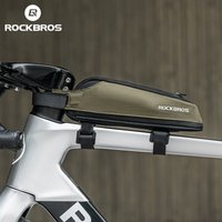 ROCKBROS Bicycle Bag Portable Bike Top Tube Frame Bag Nylon MTB Road Tools Storage Bag Ultralight Bicycle Pannier Pocket