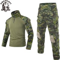 G3 Hunting Clothes Training GEN3 T Shirts Pants Tactical Camouflagecamo Frog Suit Multi-camo Hiking Rip-stop CS Clothes
